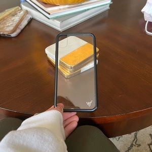 clear wildflower case for iphone xr
